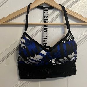 Pink Padded Sports Bra, Size Medium